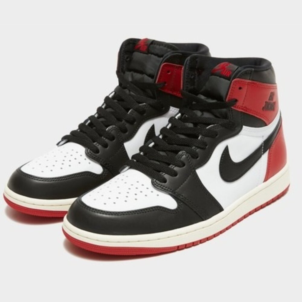Air Jordan 1 Retro High OG Black Toe Reimagined (GS)Youth shoes (Size: 5.5Y/7W)